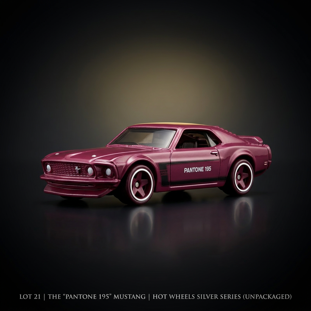 '69 Ford Mustang Boss 302 die-cast model
