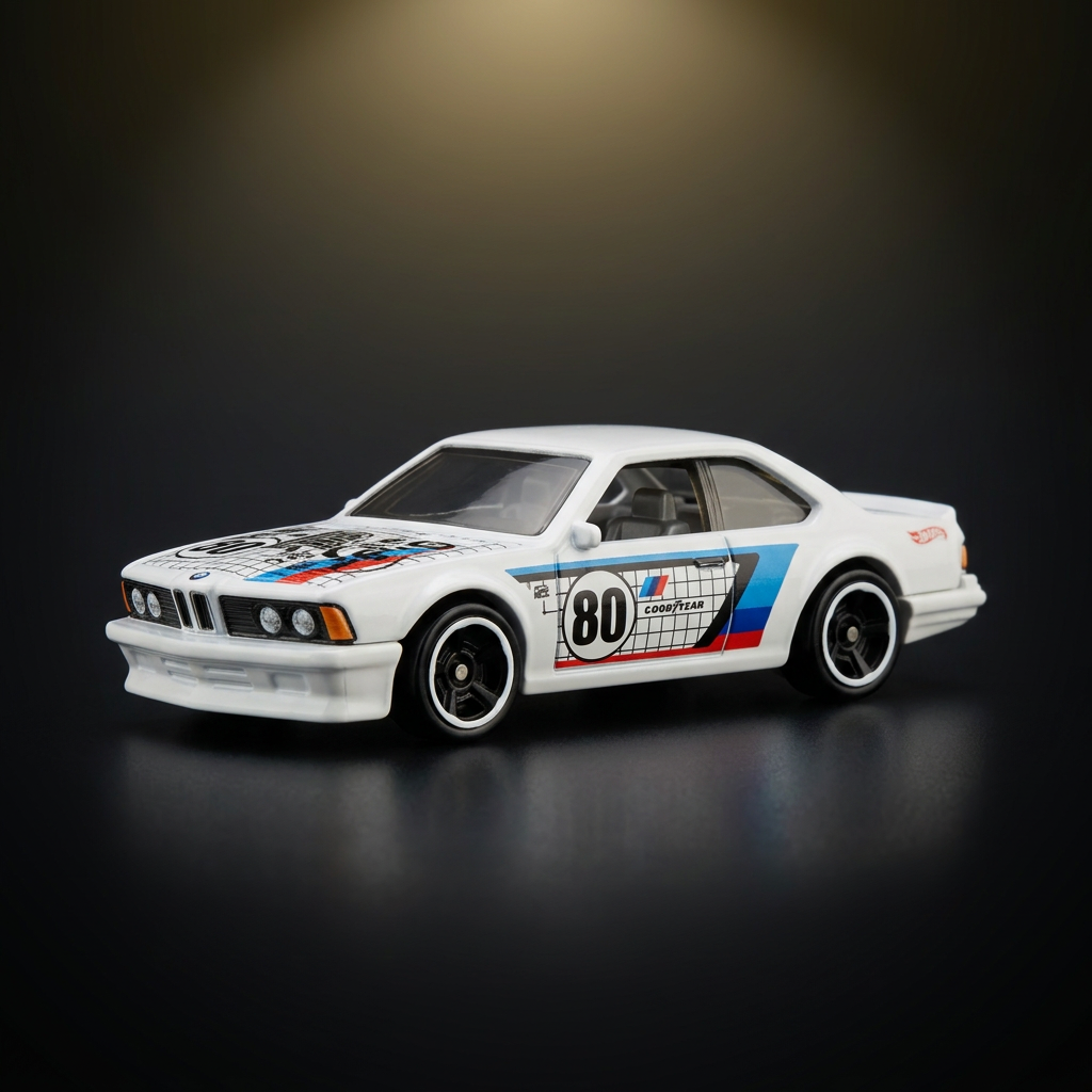 BMW 635 CSi die-cast model