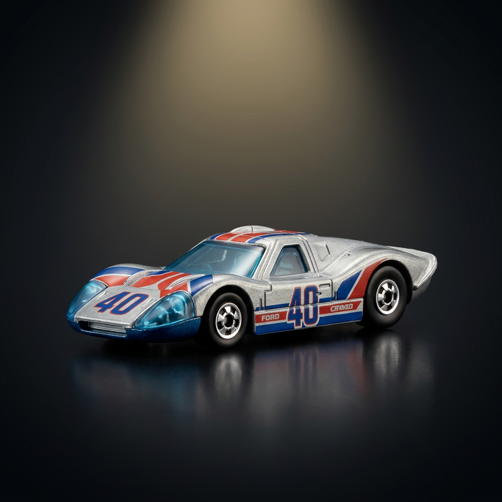 1967 Hot Wheels '67 Ford GT40 die-cast model