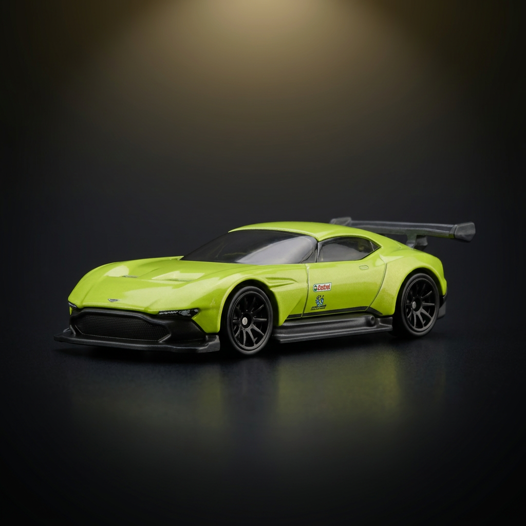 Aston Martin Vulcan die-cast model
