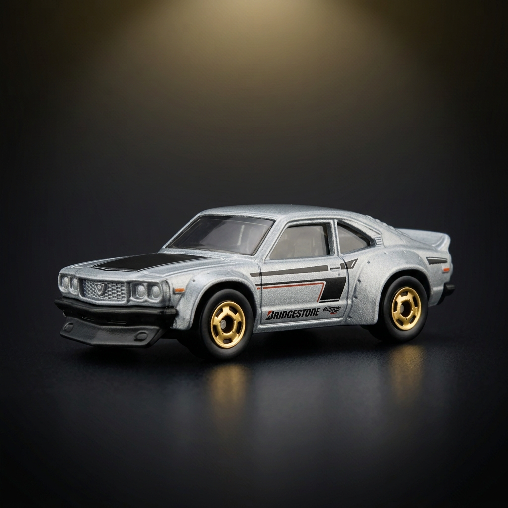Mazda RX-3 die-cast model
