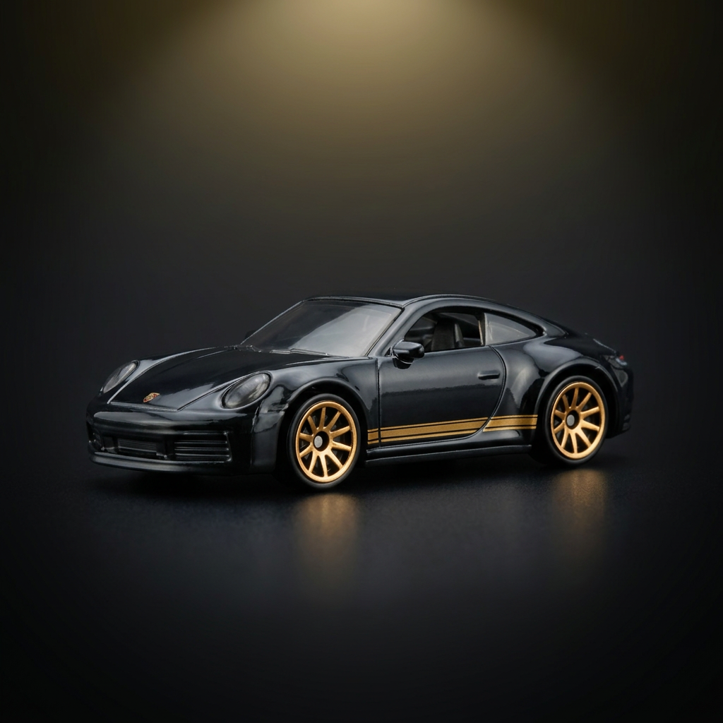 Porsche 911 Carrera T die-cast model