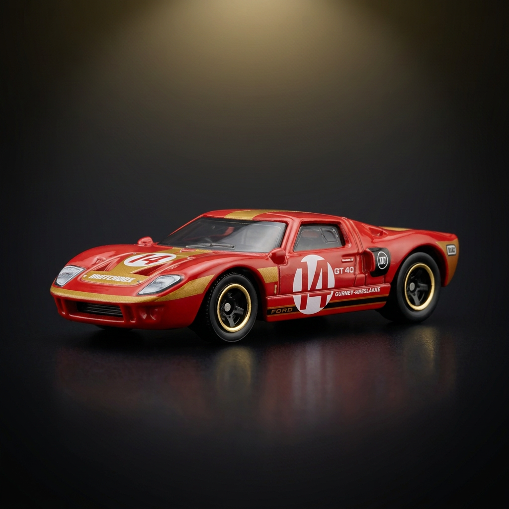 Ford GT40 die-cast model