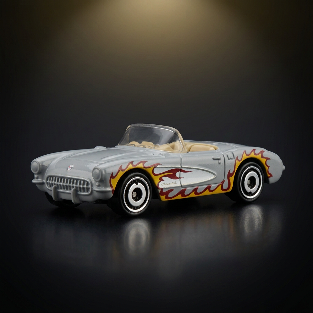 1956 Corvette die-cast model
