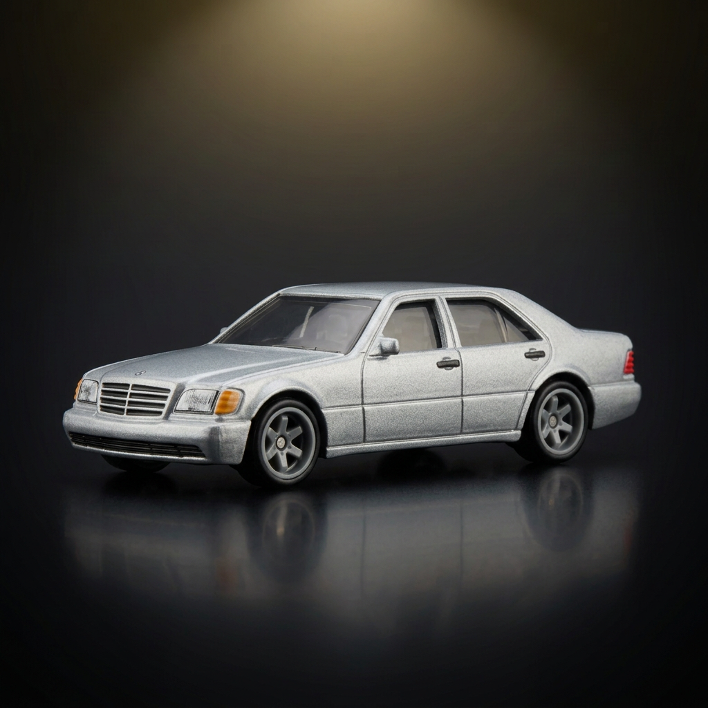 Mercedes-Benz 500 SEL die-cast model