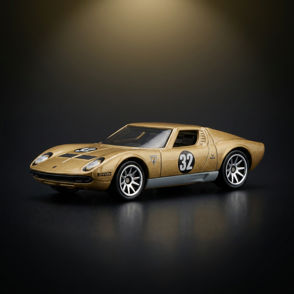 1971 Lamborghini Miura SV die-cast model