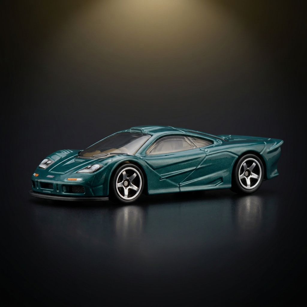 McLaren F1 GT die-cast model