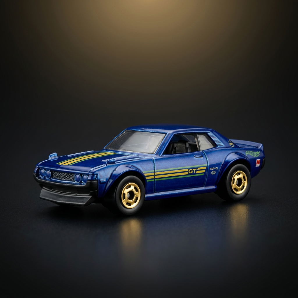 '70 Toyota Celica die-cast model