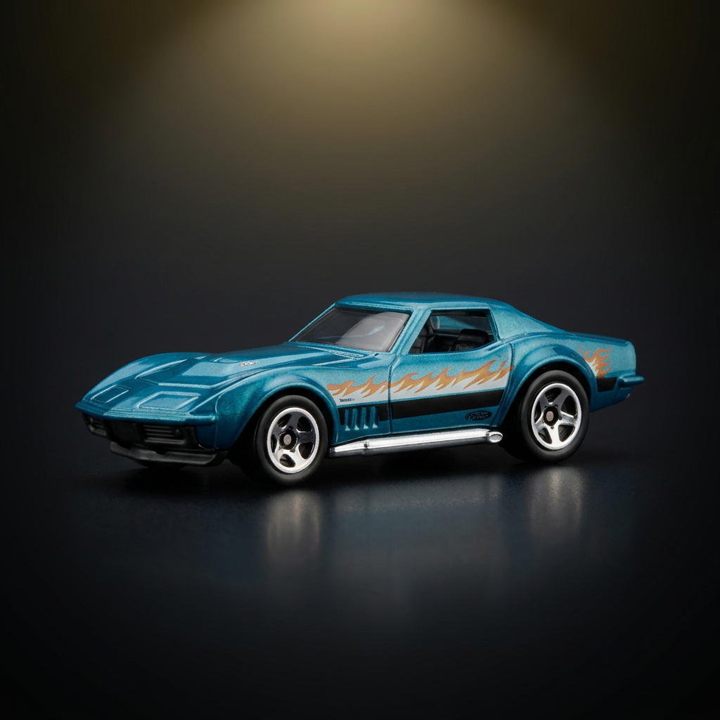 '69 Corvette die-cast model