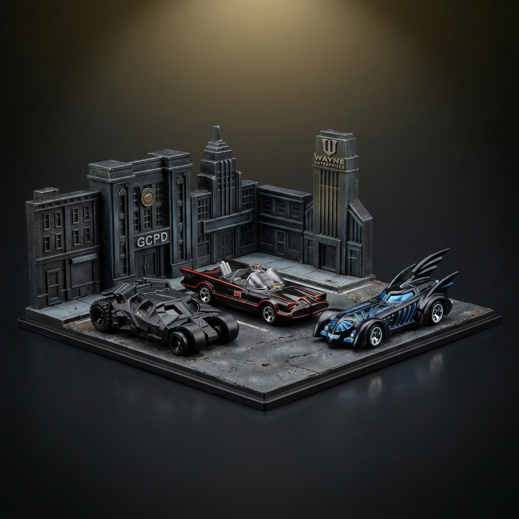 The Genesis of the Batmobile: Tracing Hot Wheels' Caped Crusader Castings
