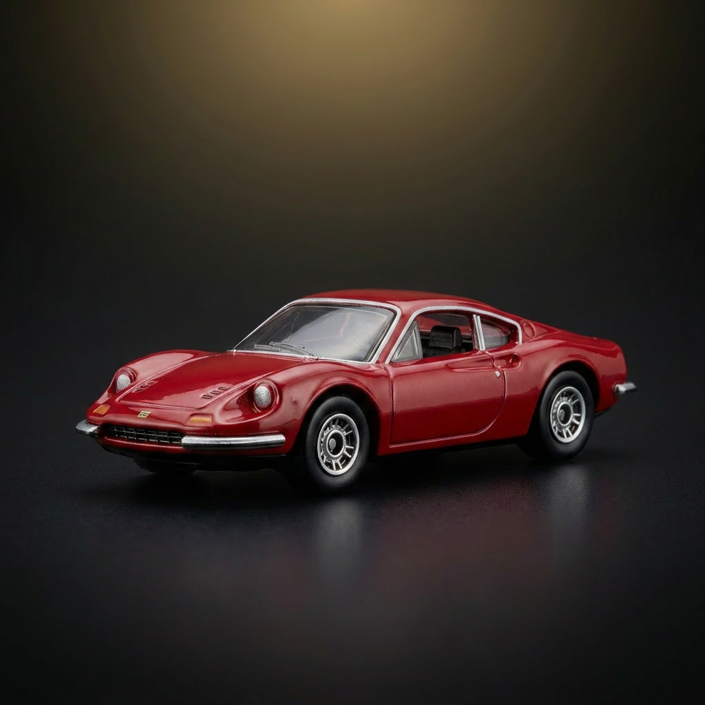 The Ferrari Dino 206 GT: A Hot Wheels Casting of Understated Elegance